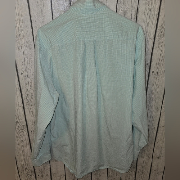 Vineyard Vines Mens Classic Fit Tucker Shirt Whale White Teal Blue/g Check Sz MD - Picture 4 of 6